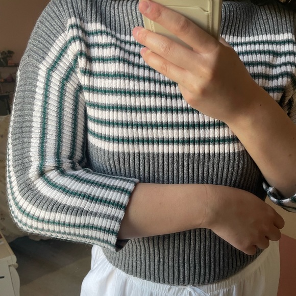 Retro mockneck sweater - Picture 5 of 5